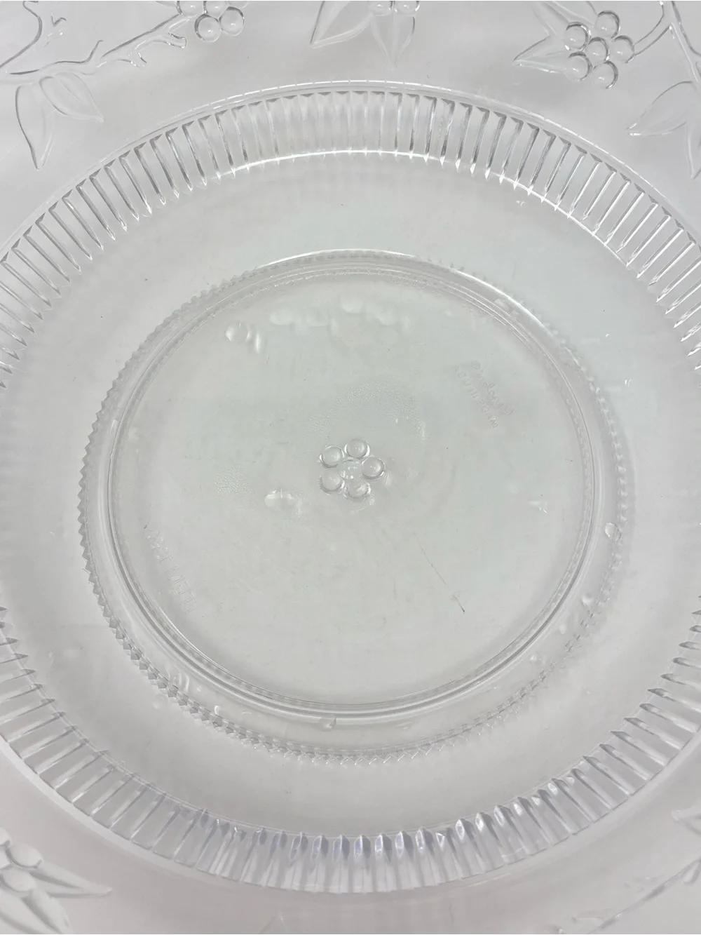 Regaline Clear Plastic 2pc Extra Large Mixing Bowl Serving Bowl 14” & Ladle USA